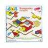 Rompecabezas infantil Transportes