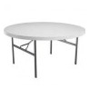 Mesa Plegable De Plastico Lifetime Redonda 1.53 Mts Diá