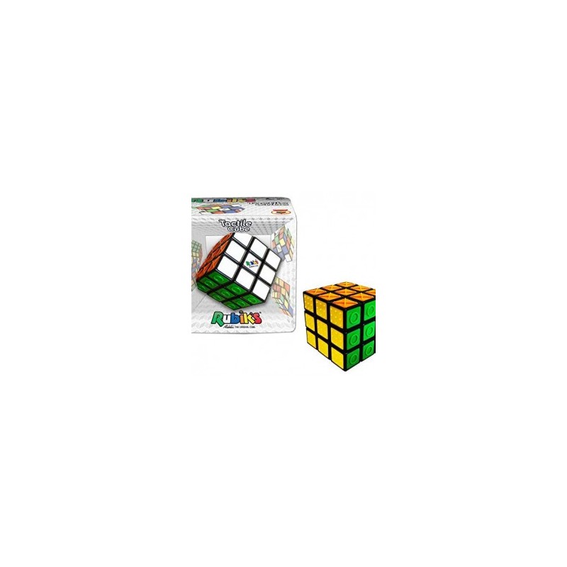 Rubik tactil para débiles visuales ciegos