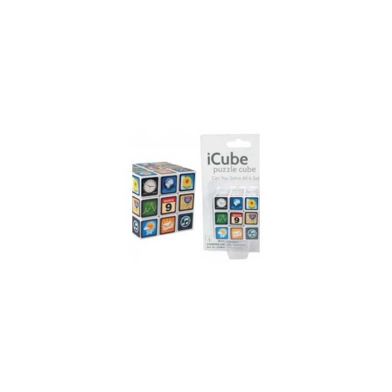 Icube, cubo tipo Rubik con íconos de iphone
